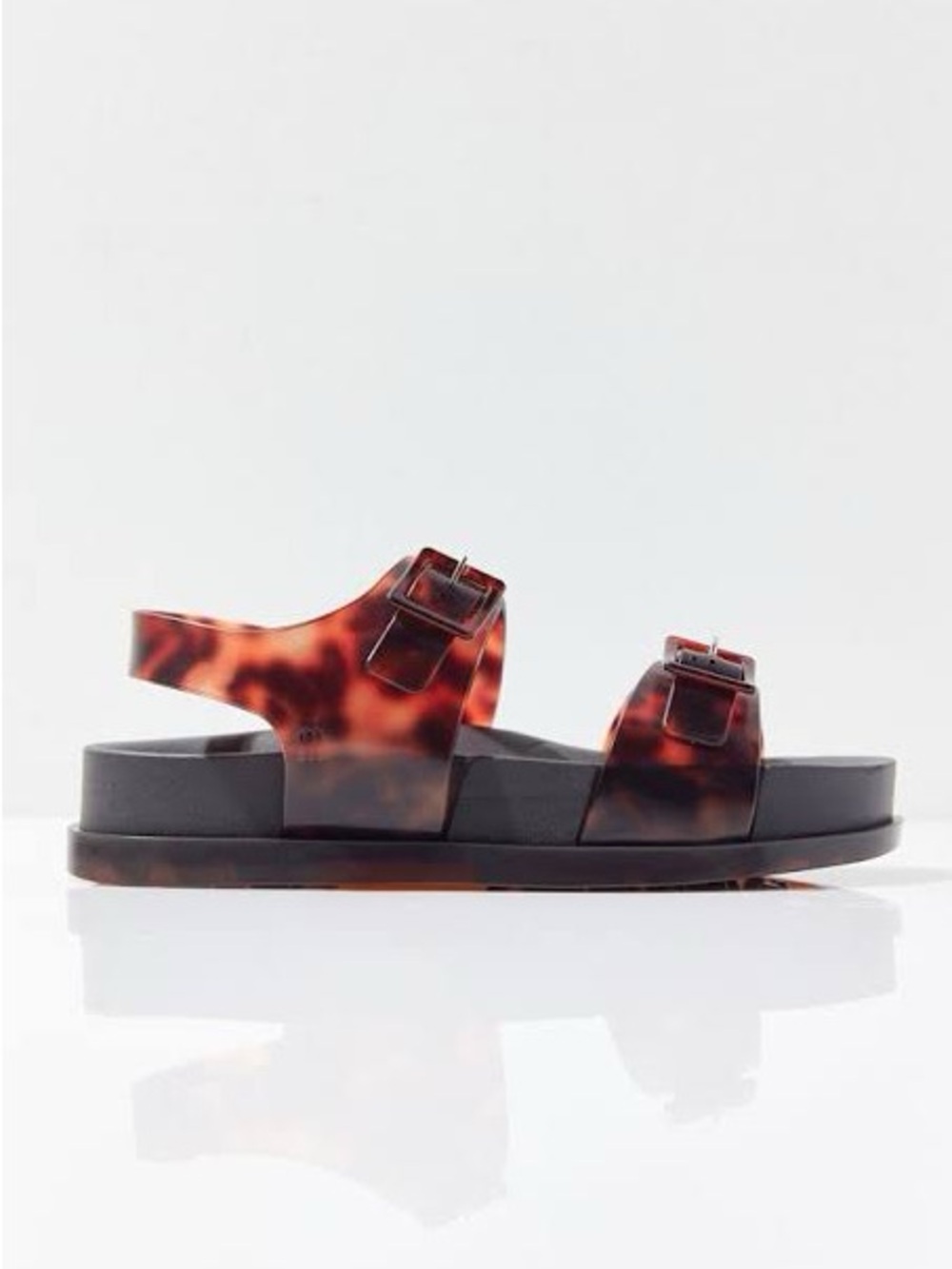 Melissa Tortoiseshell Platform Sandals - Picture 2 of 10